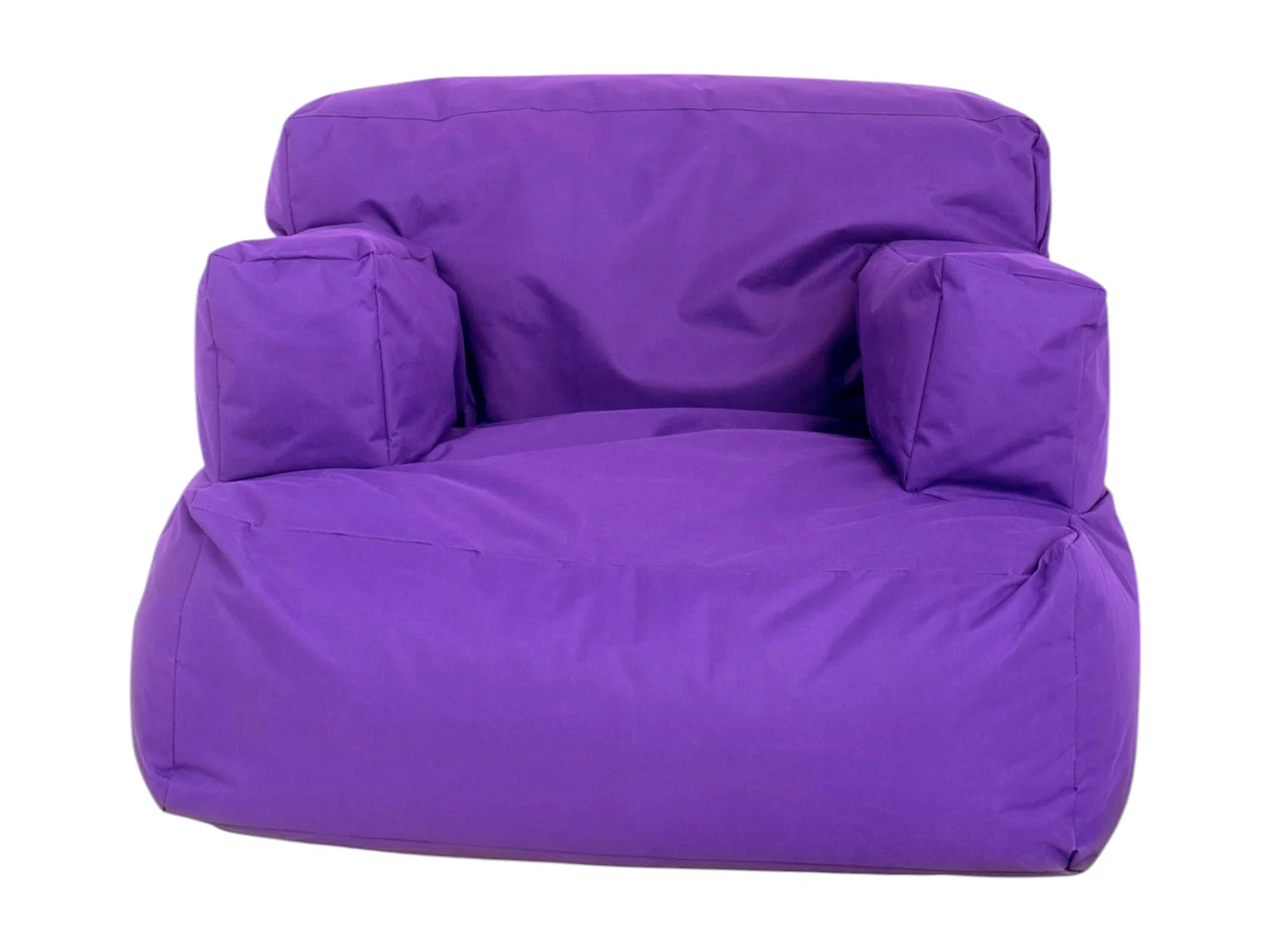 Pouf XXL extérieur avec accoudoirs - violet ARTA