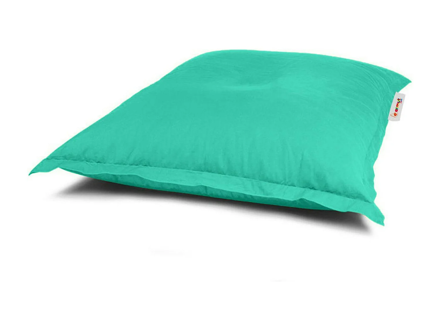 Pouf coussin de sol extérieur turquoise - 100 cm ARTA