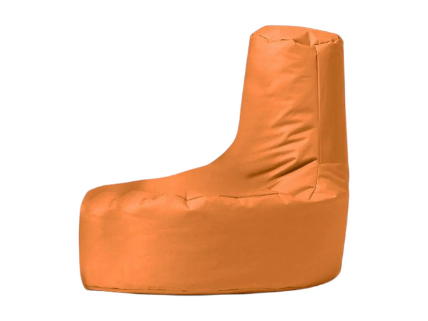 Pouf poire extérieur orange ARTA