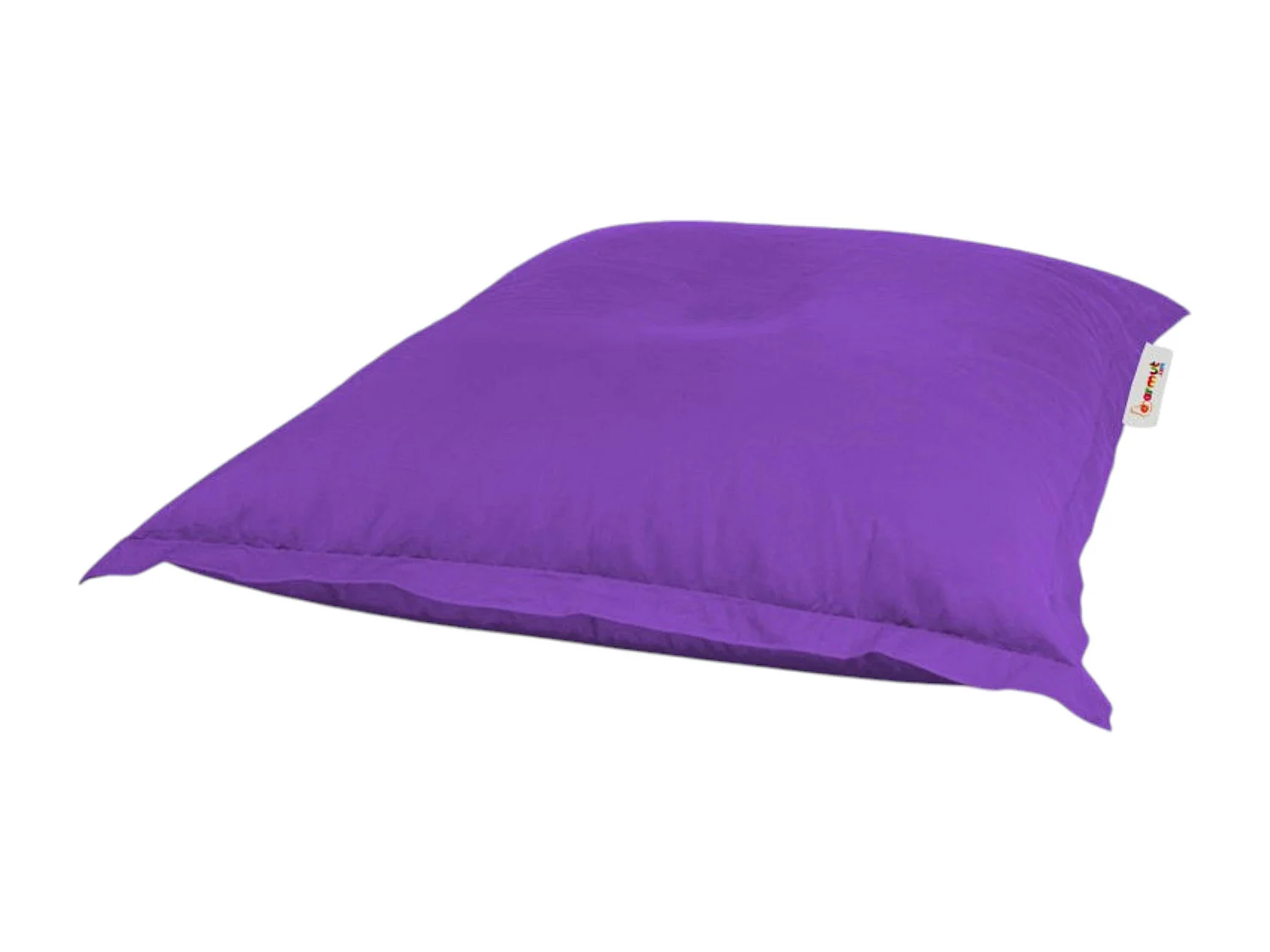 Pouf coussin de sol extérieur violet - 100 cm ARTA