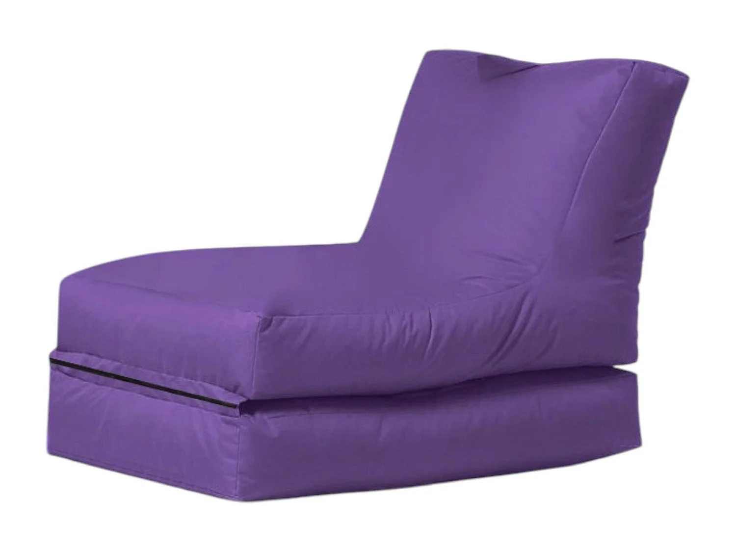 Pouf bain de soleil extérieur violet ARTA
