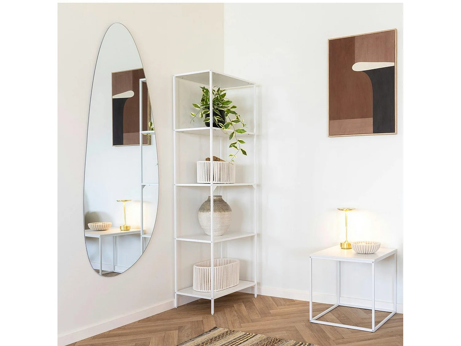 Miroir organique 57x160 cm SEOUL