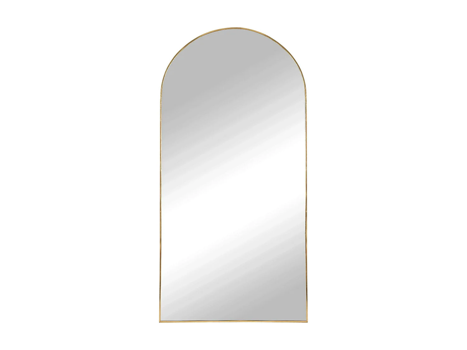 Miroir arche avec cadre doré 90x180 cm SEOUL