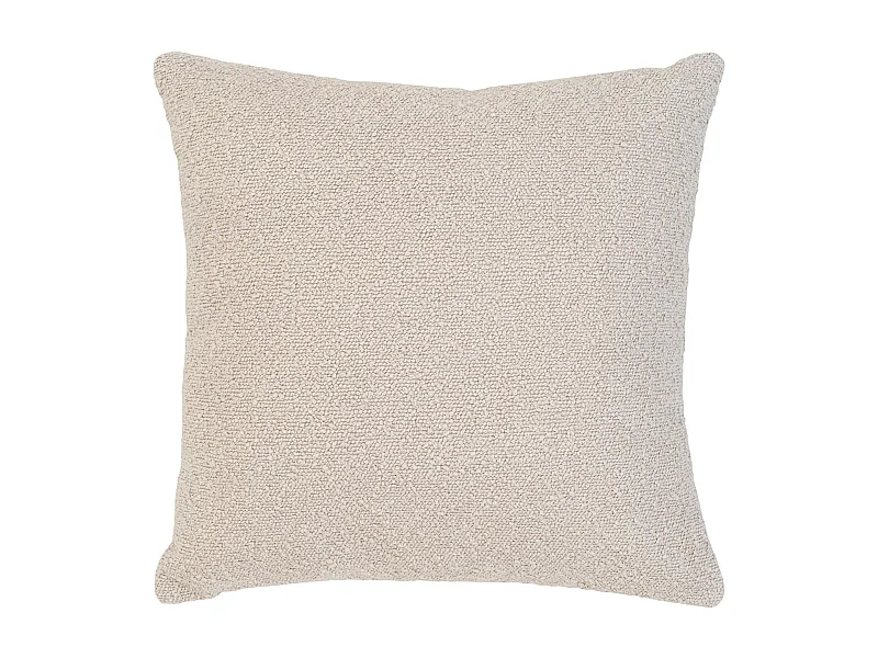 Coussin déco beige sable BRUGES