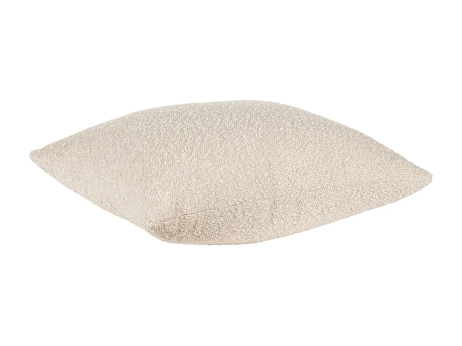 Coussin déco beige sable BRUGES