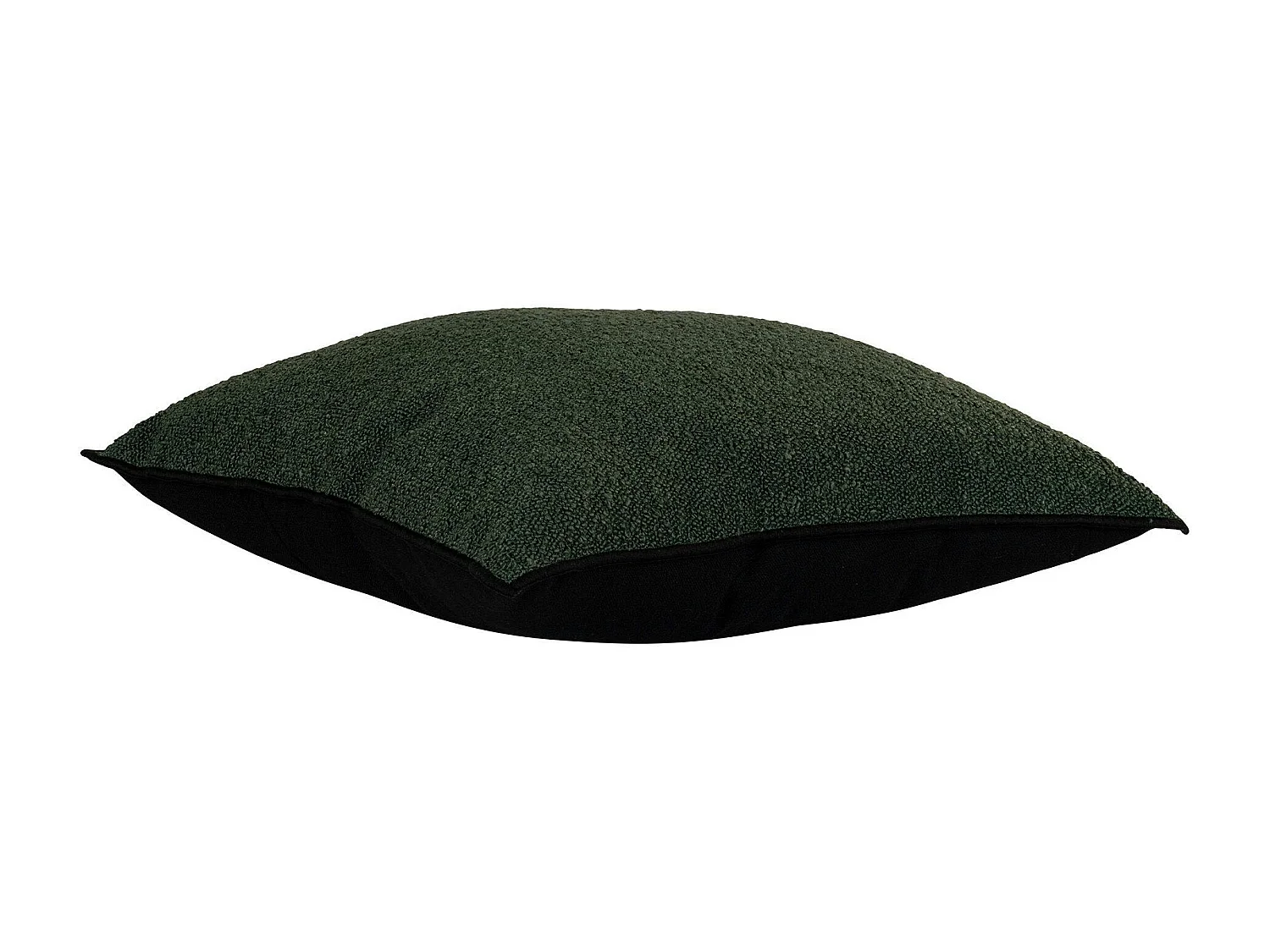 Coussin déco vert foncé BRUGES