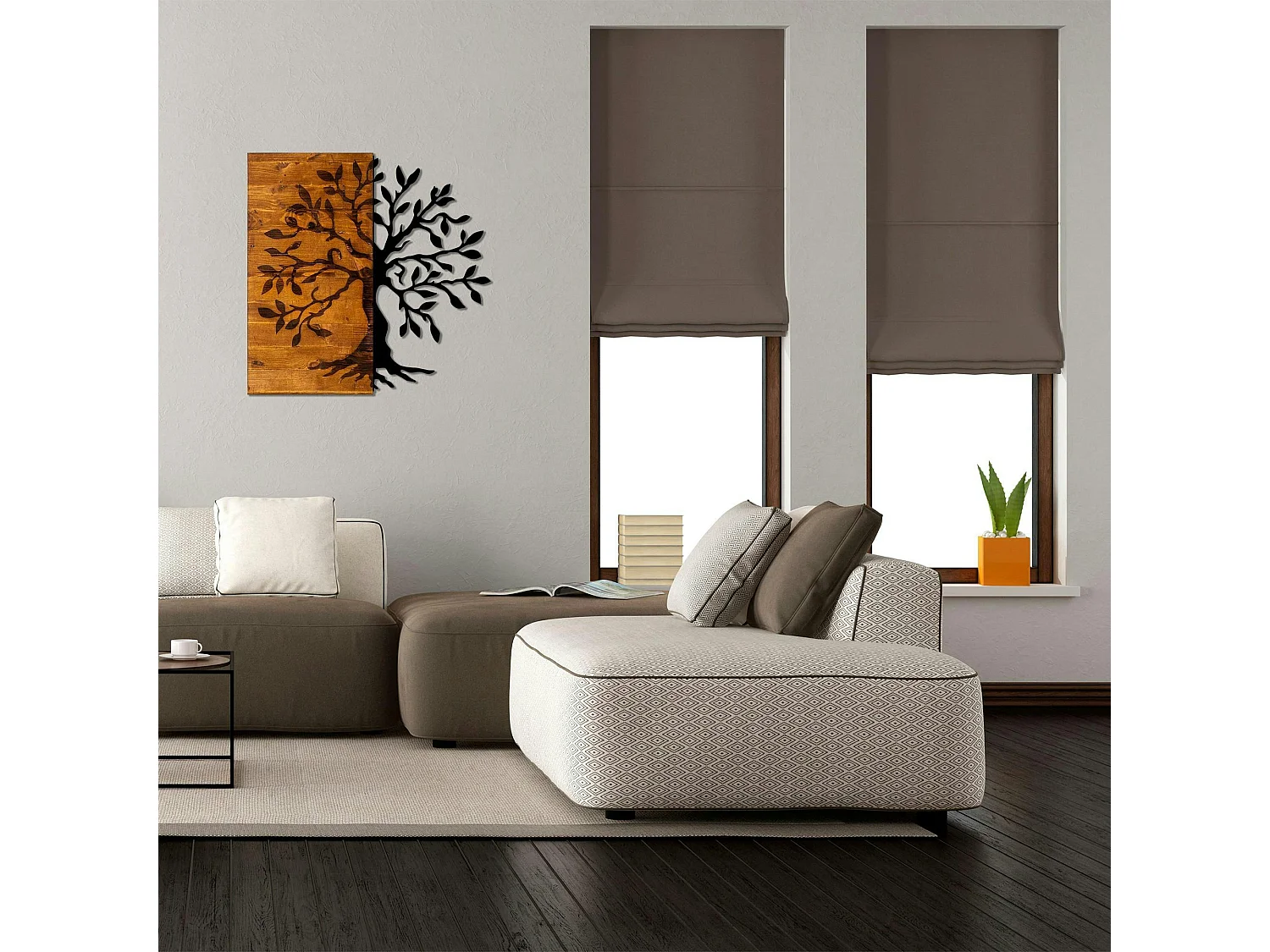 Décoration murale salon – arbre de vie