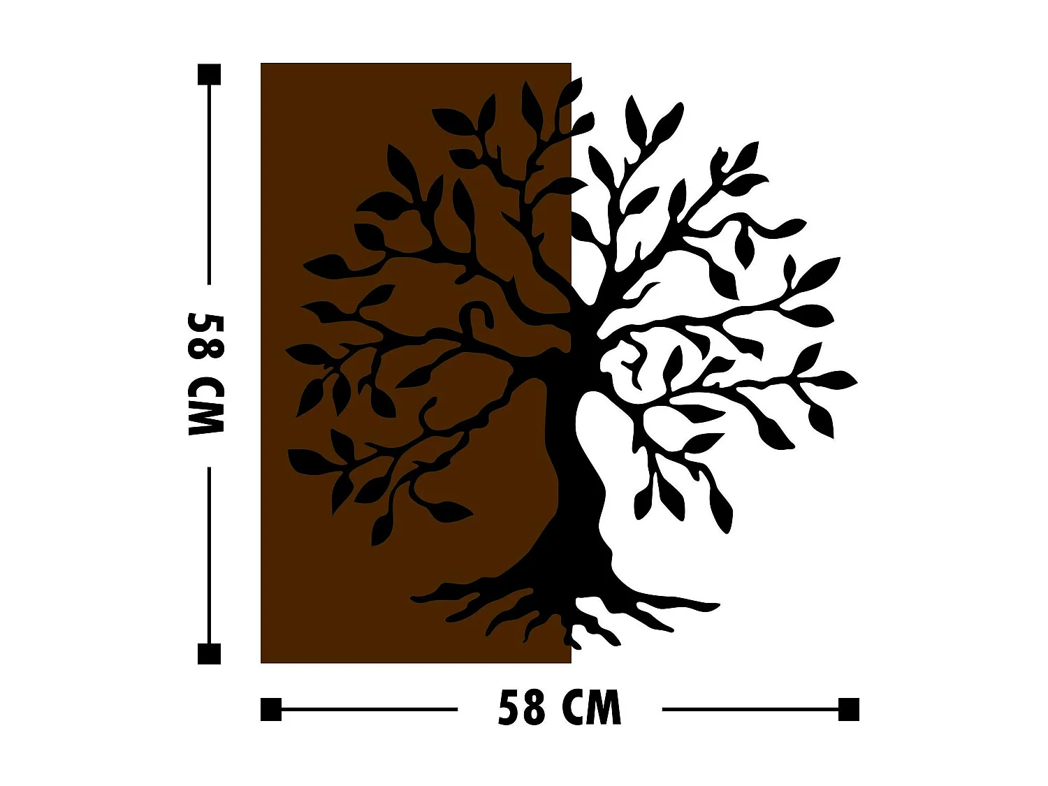 Décoration murale salon – arbre de vie