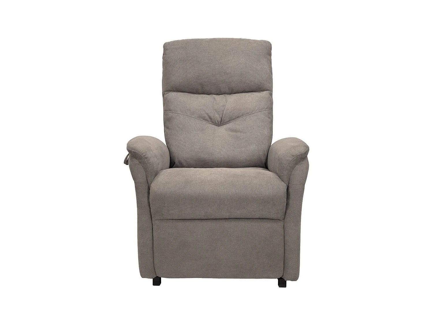 Fauteuil relax releveur tissu polyester taupe - VITILIS