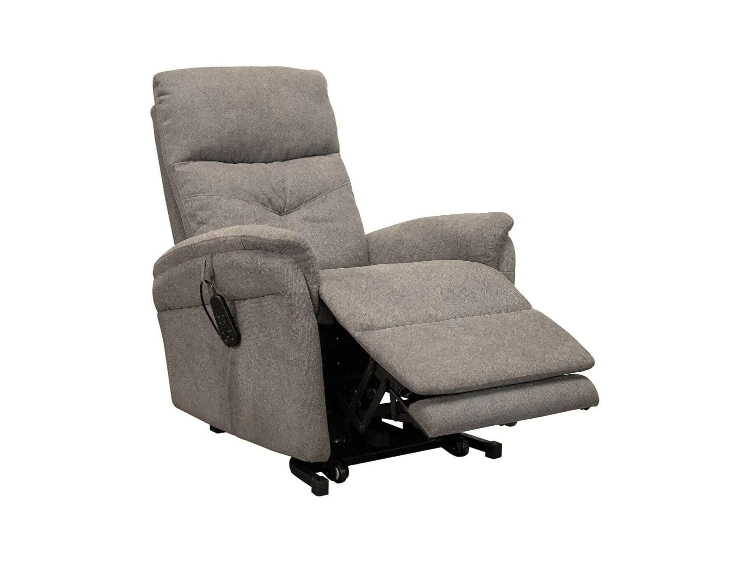 Fauteuil relax releveur tissu polyester taupe - VITILIS