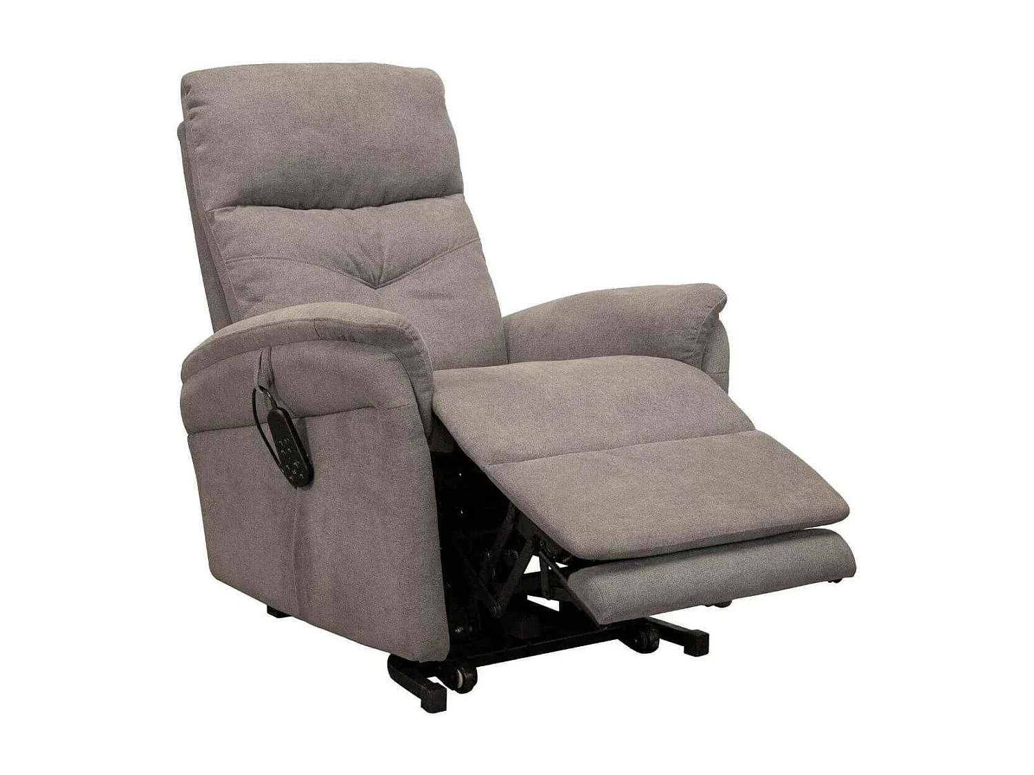 Fauteuil relax releveur tissu polyester taupe - VITILIS