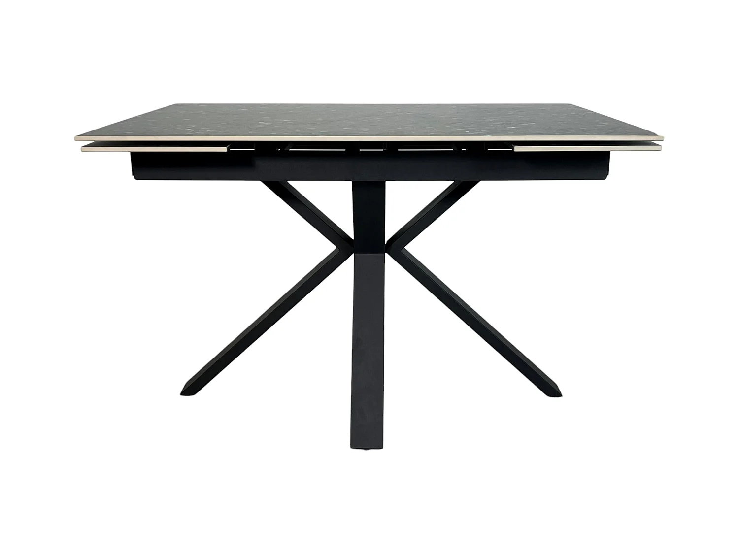 Table céramique extensible - terrazzo gris 120-180 cm VICO