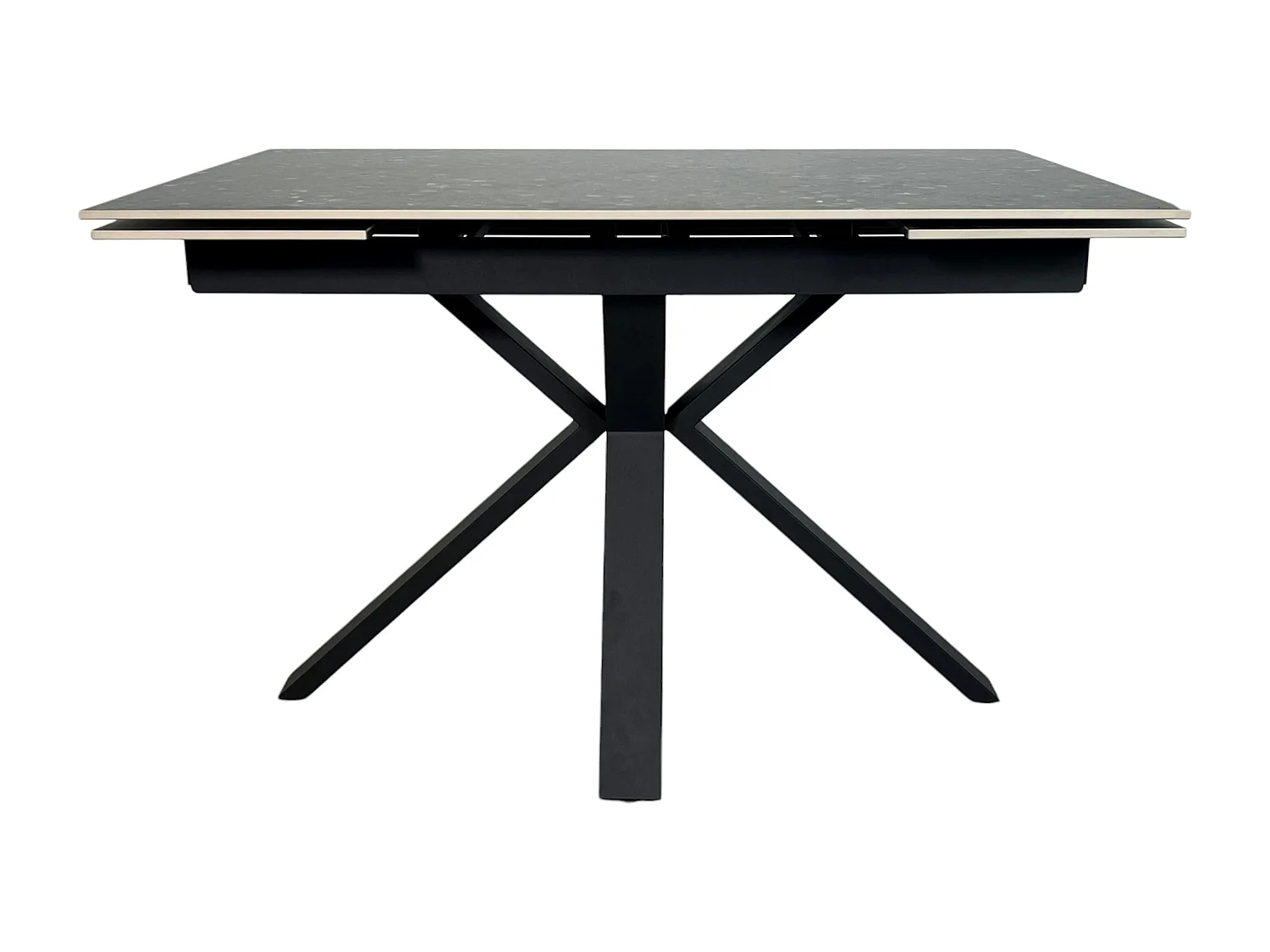 Table céramique extensible - terrazzo gris 120-180 cm VICO