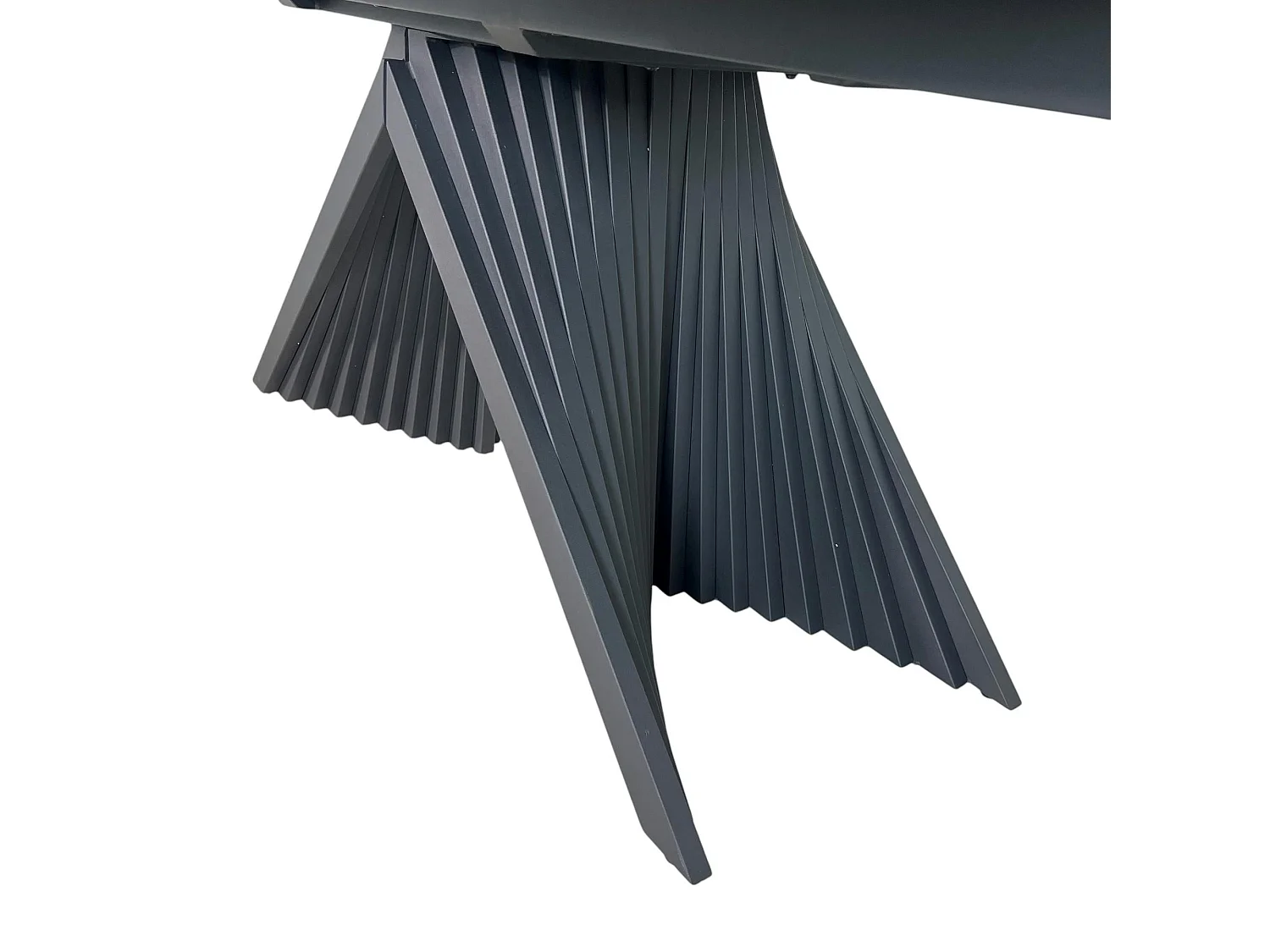 Table extensible céramique - pied origami 180-280 cm LOMBARDIE