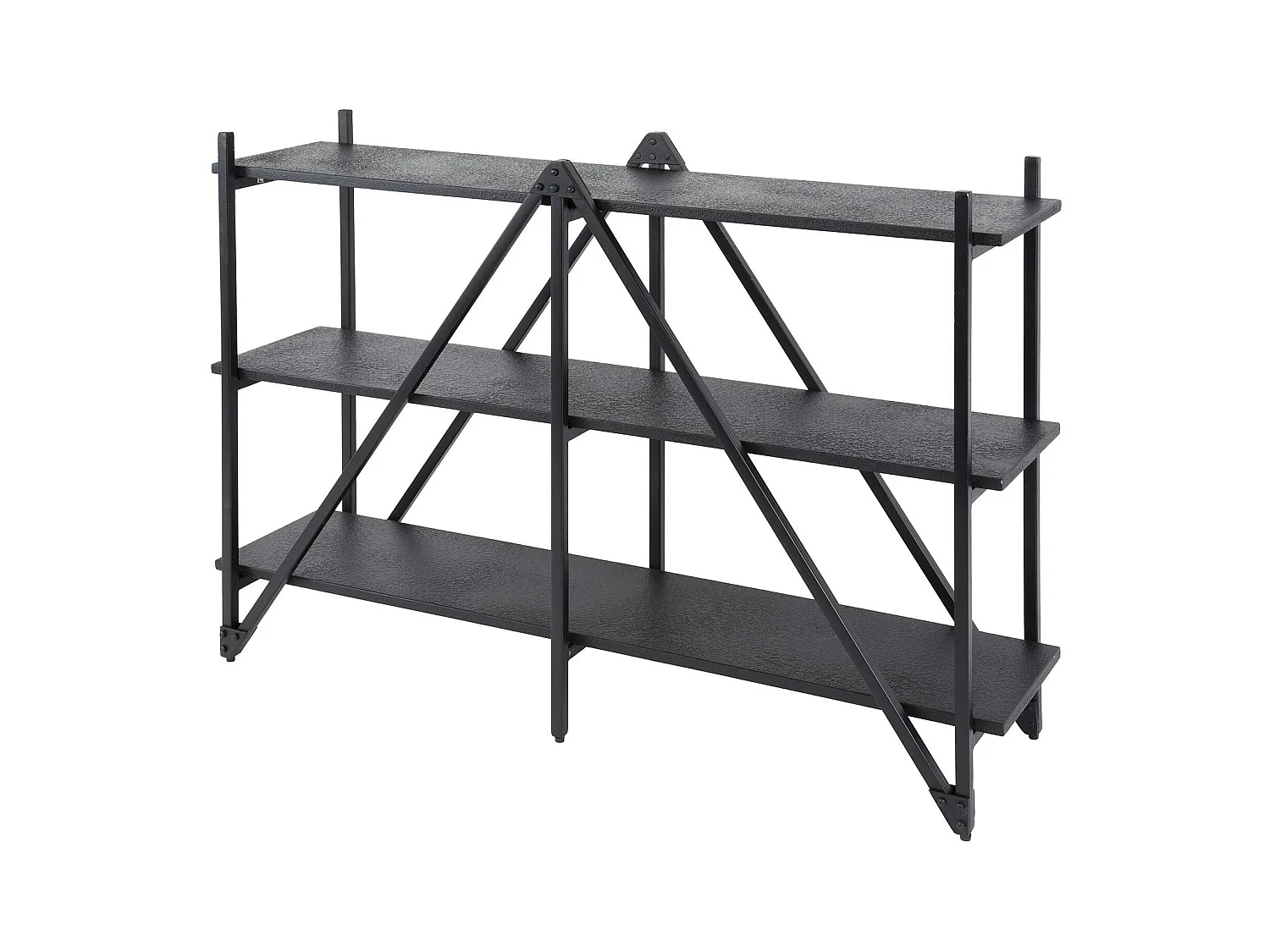 Etagère de salon moderne 3 plateaux RALF