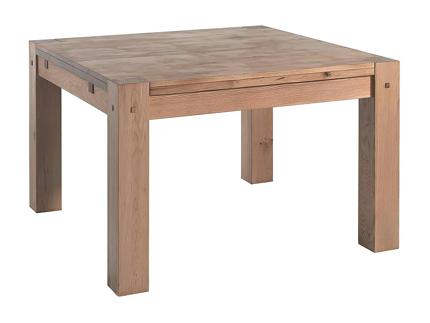 Table carrée salle à manger bois massif 120 FJORD