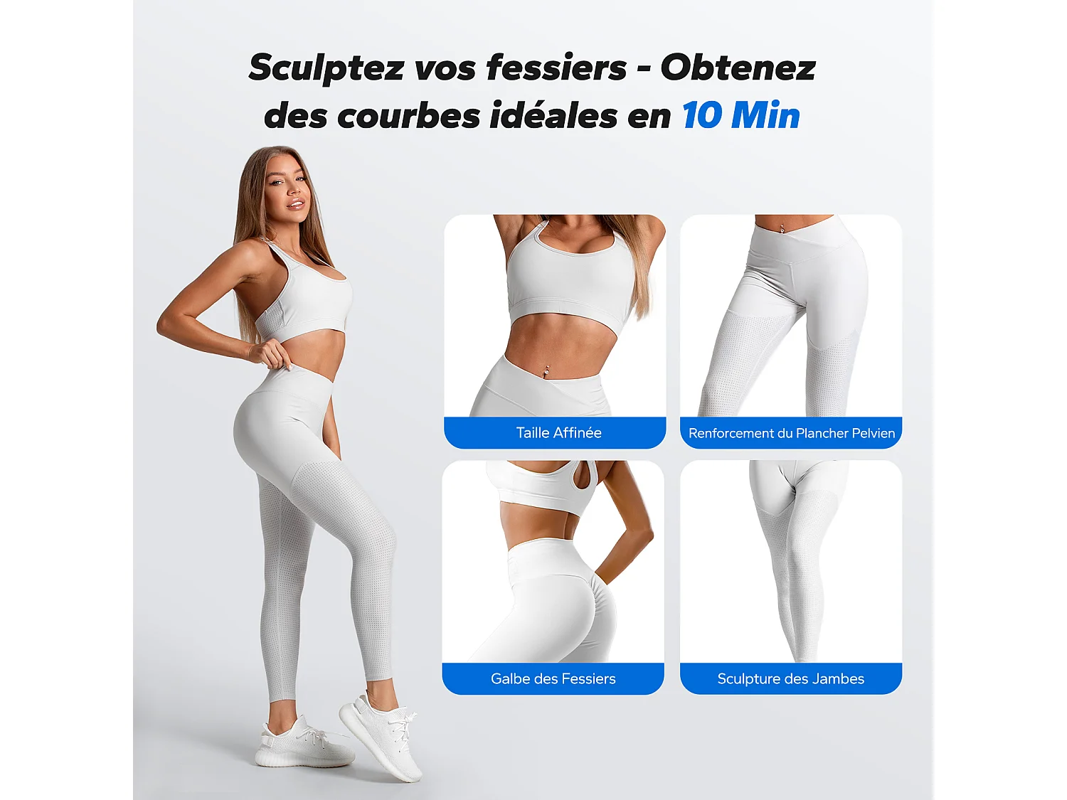 Attrezzo squat multifunzione MERACH, carico 136 kg, regolabile, massaggio, allenamento completo addome, gambe, glutei, braccia