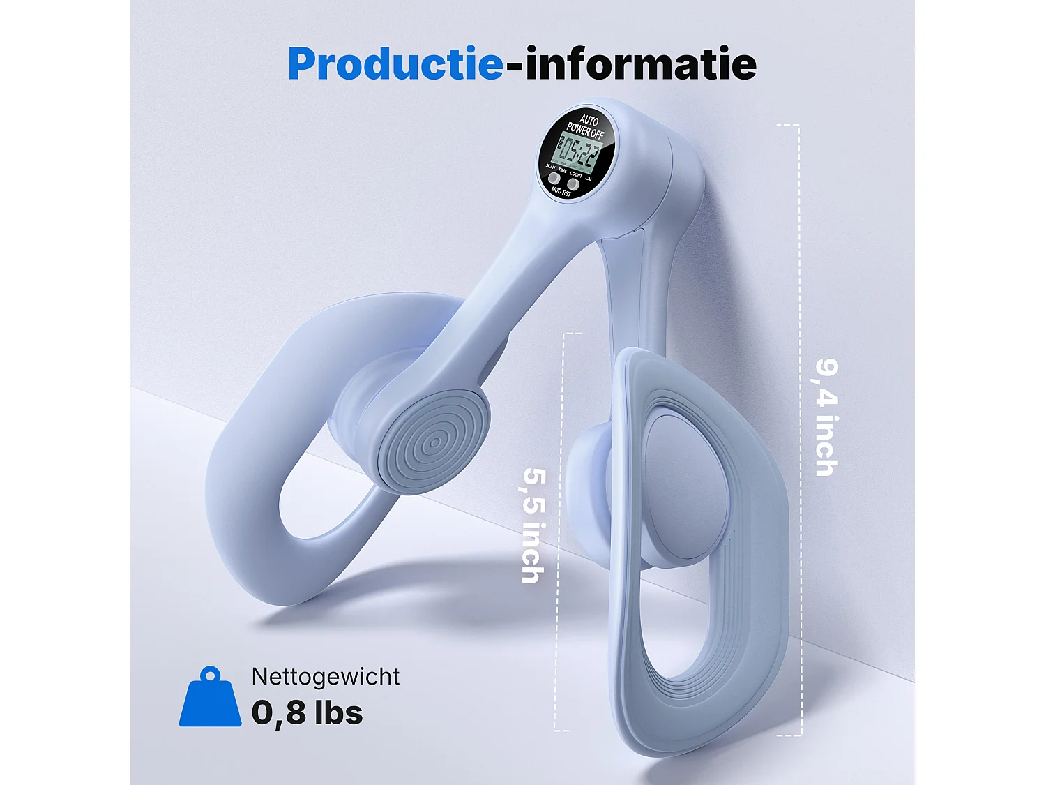 MERACH Compacte Hometrainer – 360° Draaibaar & Verstelbaar – Intelligente Teller met Calorietracker – Draagbaar Fitnessapparaat voor Volledige Lichaamstraining