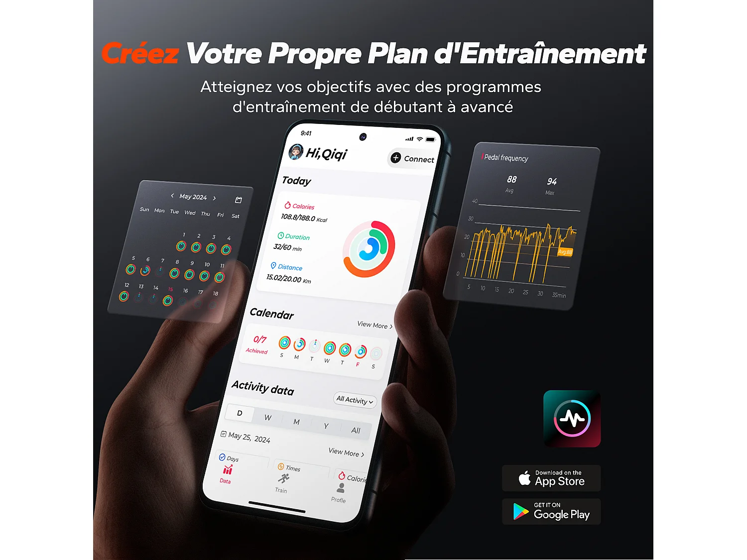 Rameur magnétique MERACH, 16 niveaux de résistance manuelle, Écran LCD, Support iPad, Charge max 150 kg, Compatible avec Kinomap