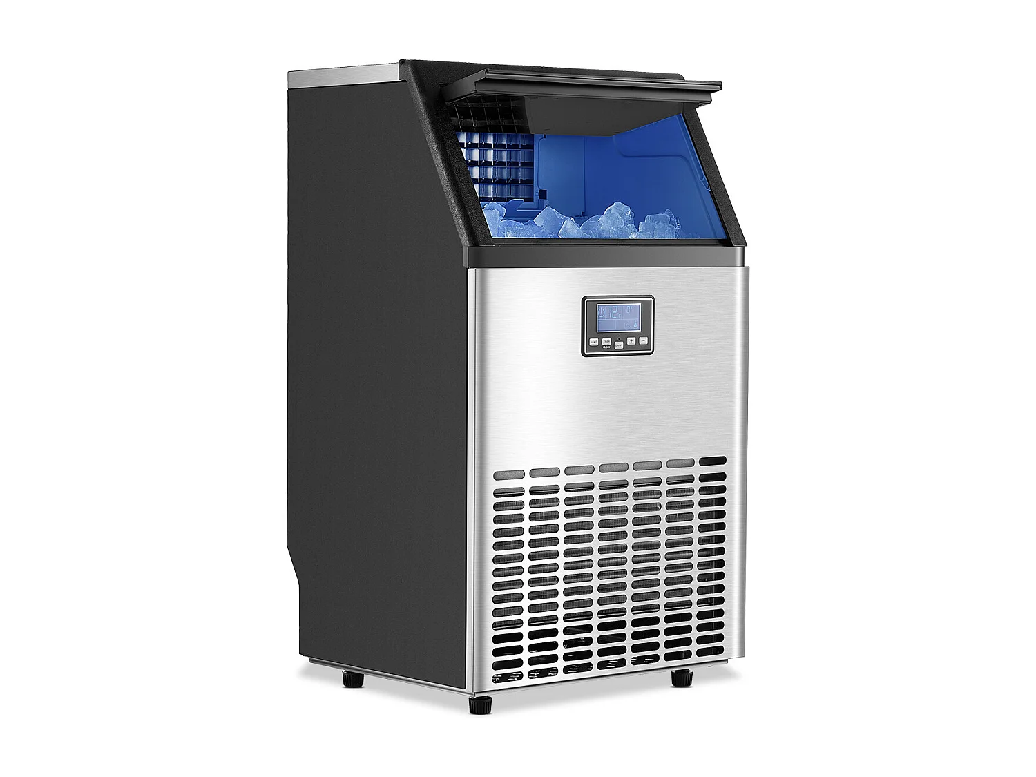 Machine à Glaçons SucceBuy, Capacité 45,4 kg/24 h 45 Glaçons, pour Bar Restaurant