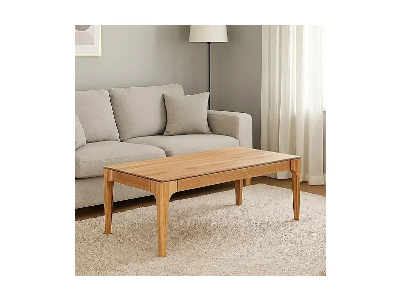 Ława dębowa 120x60 Creativ z litego drewna