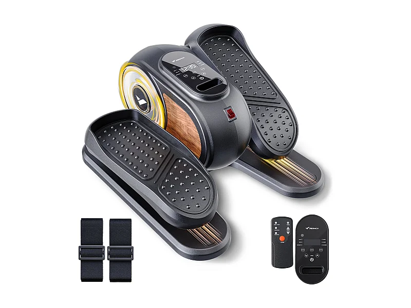 Mini Vélo Elliptique Electrique - Merach, Pour Bureau & Maison - Télécommande, Écran LCD, Tapis Antidérapant, Ultra-Silencieux