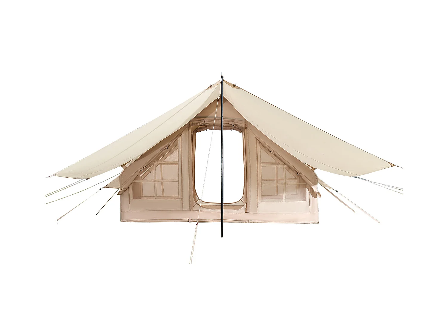 Tente de Camping SucceBuy, Gonflable de Glamping pour 3 à 5 Personnes avec Pompe , pour Toute Aventure de Camping