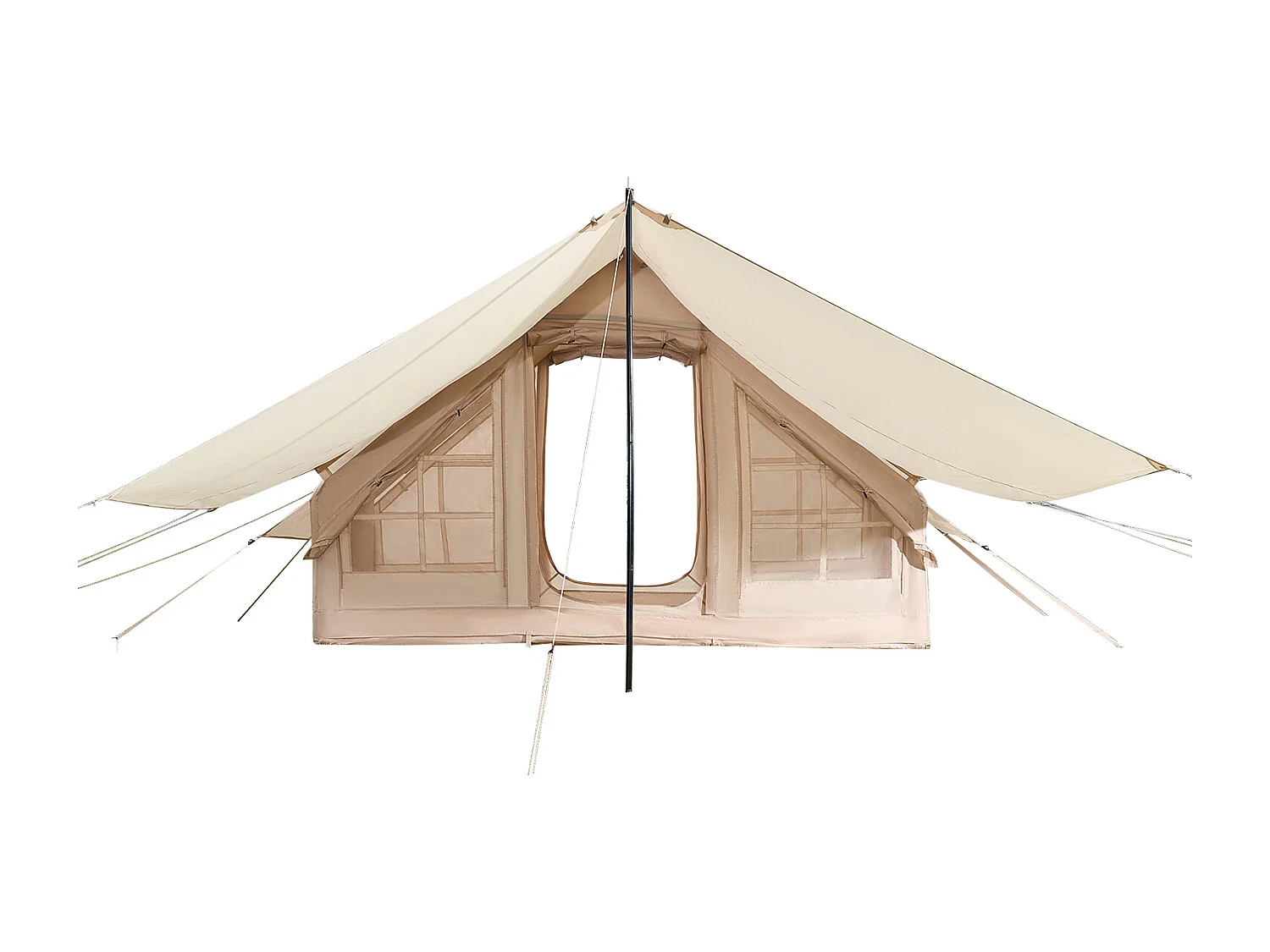 Tente de Camping SucceBuy, Gonflable de Glamping pour 3 à 5 Personnes avec Pompe , pour Toute Aventure de Camping