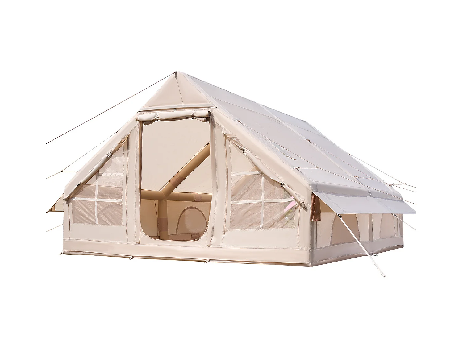 Tenda da Campeggio SucceBuy, Gonfiabile per Glamping per 5 a 8 Persone con Pompa , per Qualsiasi Avventura in Campeggio