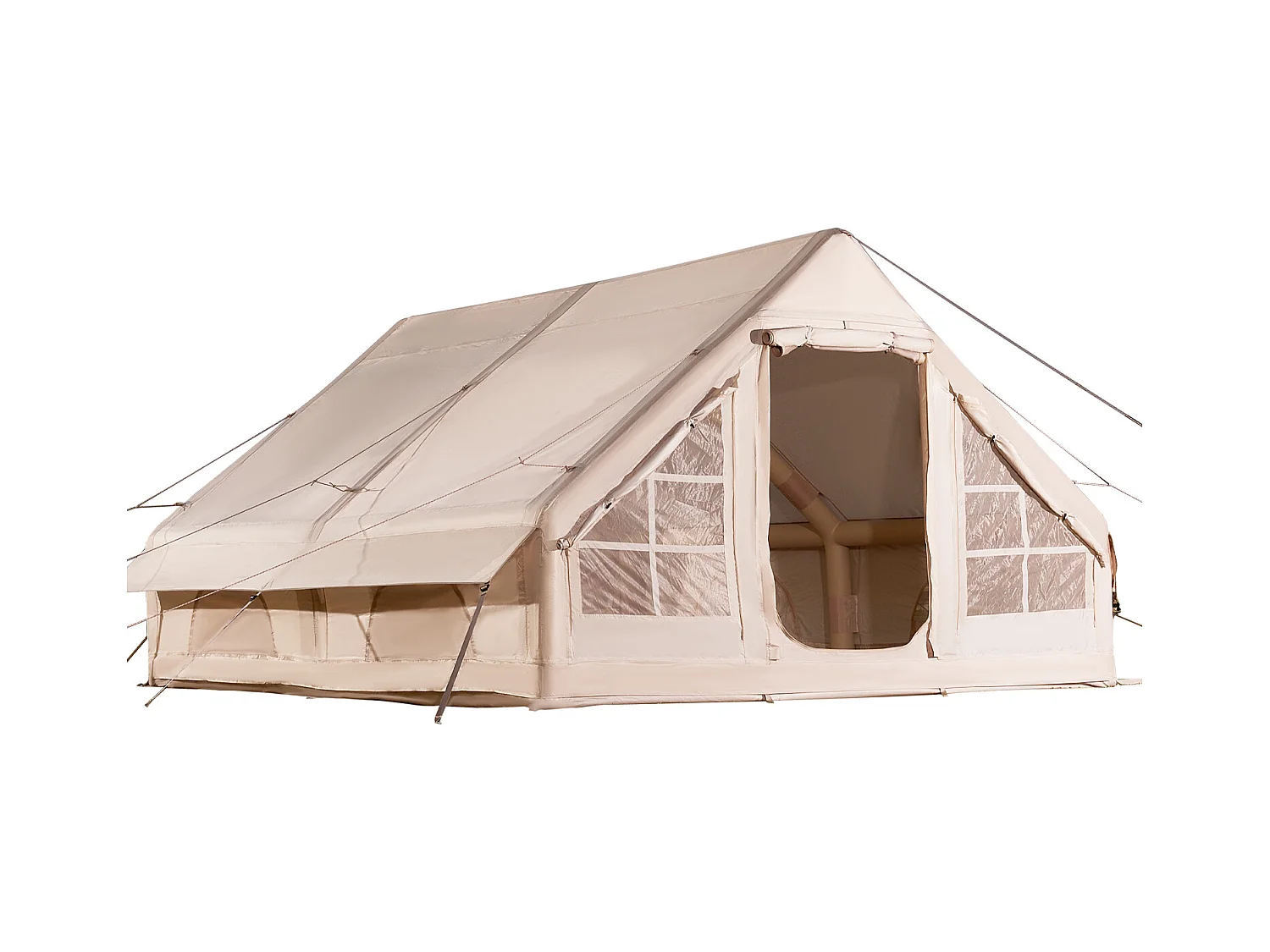 Tenda da Campeggio SucceBuy, Gonfiabile per Glamping per 5 a 8 Persone con Pompa , per Qualsiasi Avventura in Campeggio