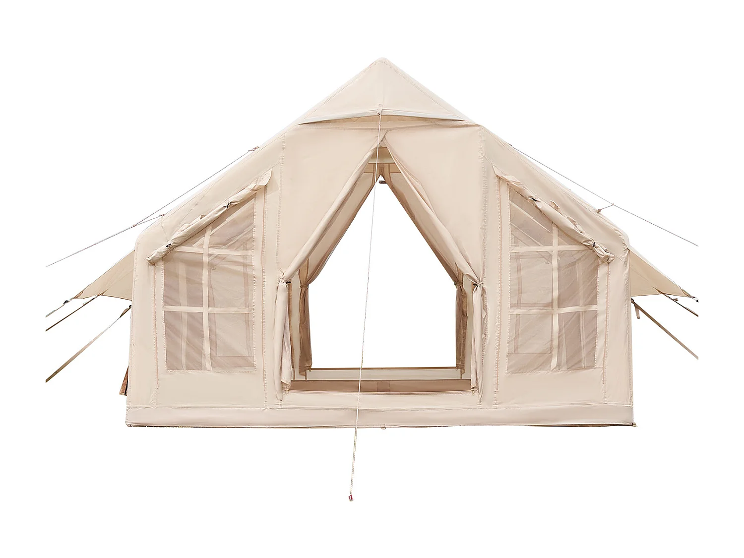 Tente de Camping SucceBuy, Gonflable de Glamping pour 4 à 6 Personnes avec Pompe , pour Toute Aventure de Camping