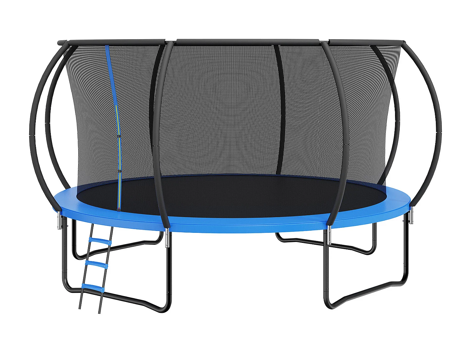 Trampoline Récréatif Extérieur SucceBuy, 426,7 cm pour Enfants avec Filet de Sécurité