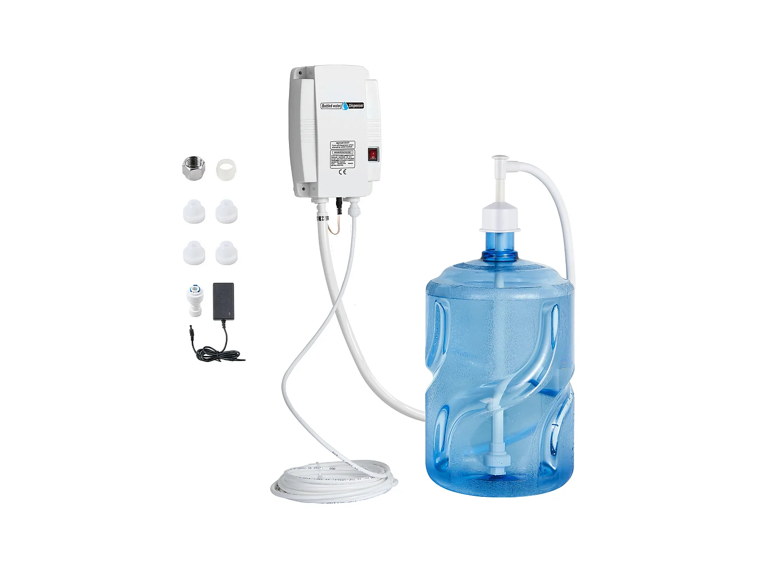 Système de Pompe de Distribution d’Eau SucceBuy 3,78 L/min, Pompe de Distribution d’Eau 40 PSI, pour Machines à Espresso et Bouteilles