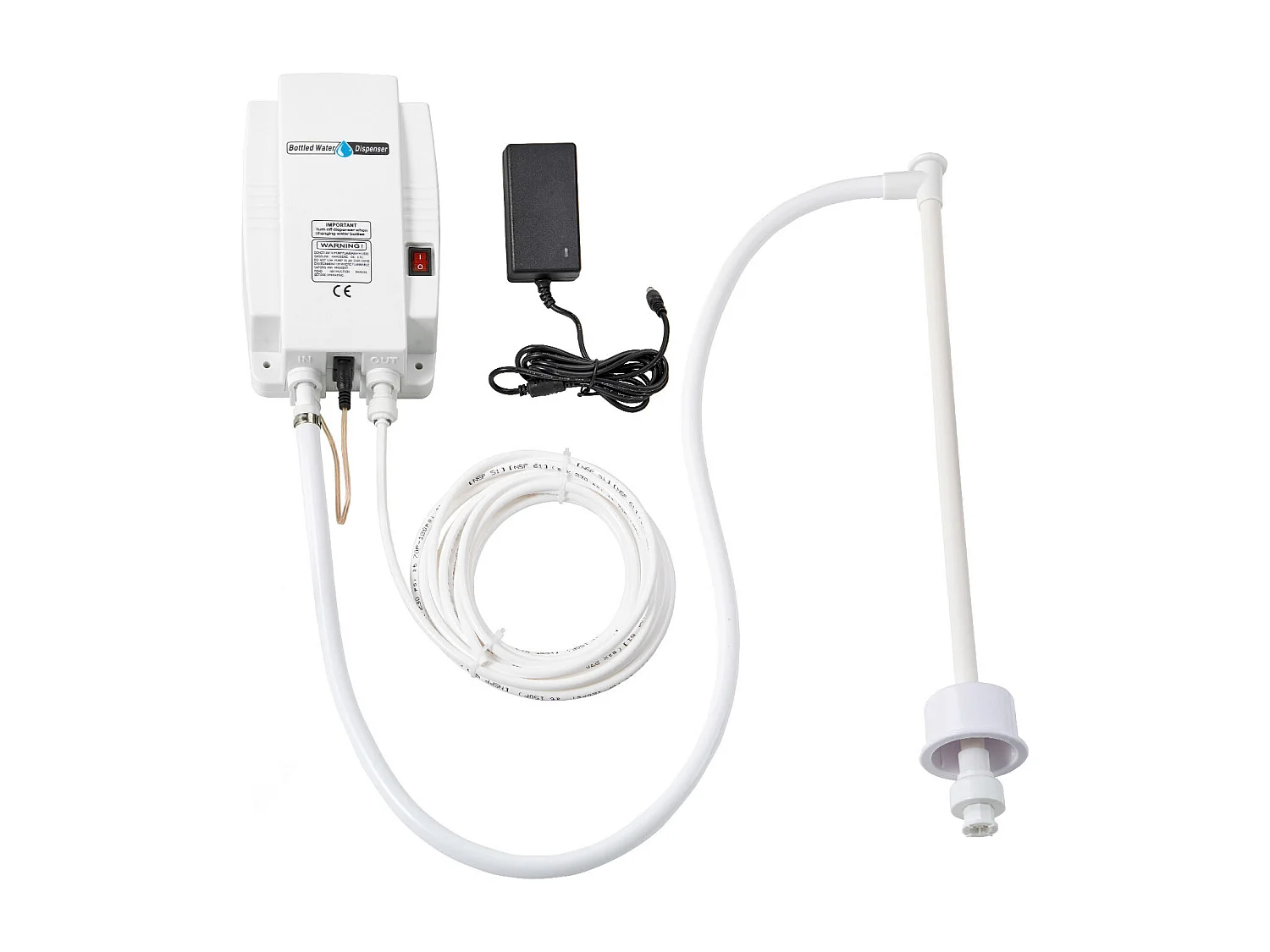 Système de Pompe de Distribution d’Eau SucceBuy 3,78 L/min, Pompe de Distribution d’Eau 40 PSI, pour Machines à Espresso et Bouteilles