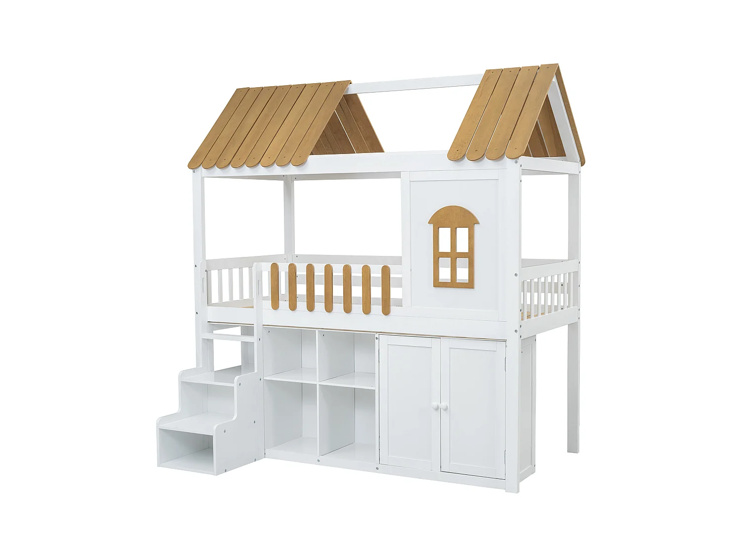 Beliche madeira, armazenamento, guarda-roupa+janela+sapateira, pinho, branco+natural, 90x200cm