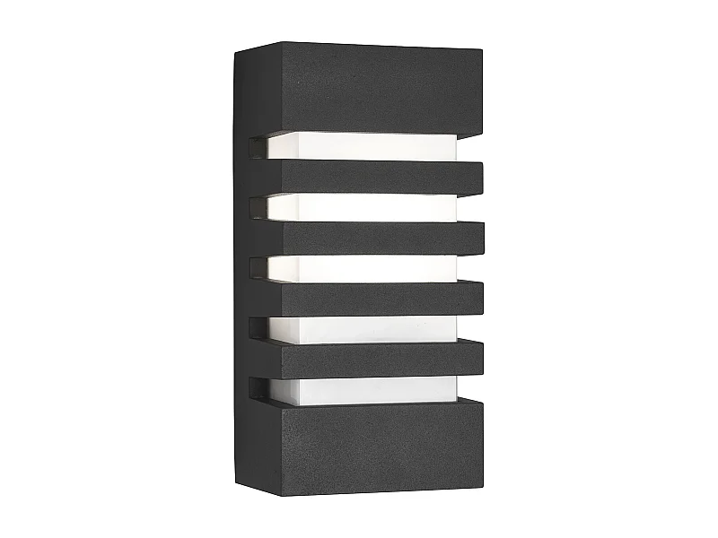 Searchlight Outdoor - Applique da esterno a 1 luce Grigio IP44, E27