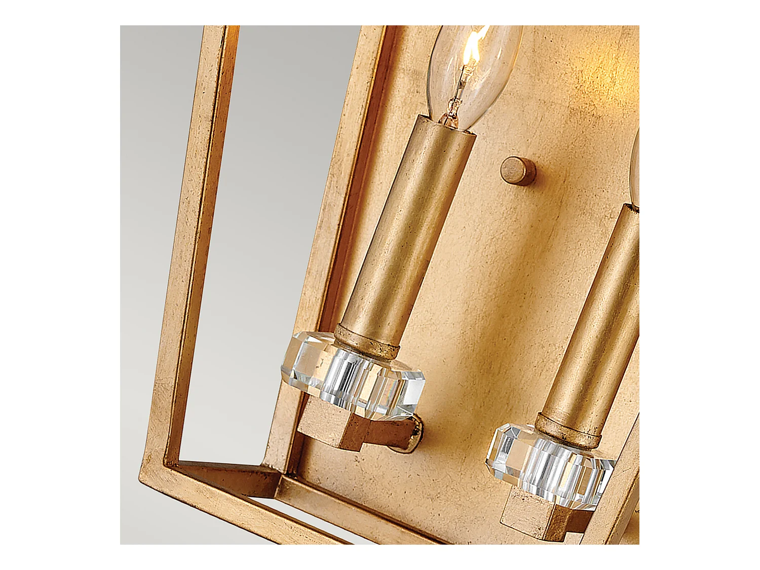 Elstead Hinkley Stinson Laternen Pendelleuchte Messing in Distressed-Optik