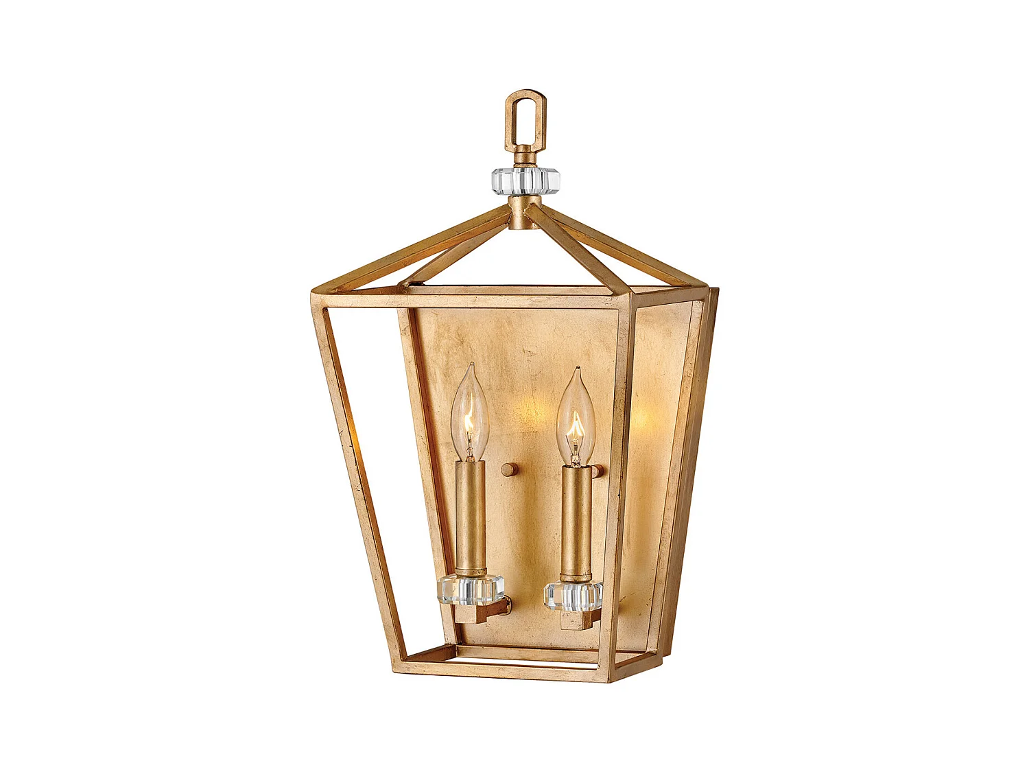 Elstead Hinkley Stinson Lanterne Lampada da soffitto a sospensione Ottone invecchiato