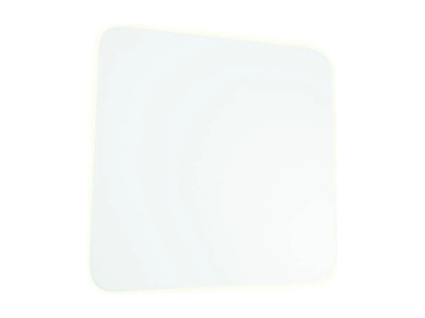 Searchlicht Gypsum - LED Innenwandleuchte lackierbarer weißer Einbauputz