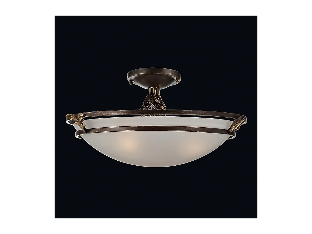 Combinare Flächenbündige Deckenleuchte Bronze Antik, 3-flammig, E27