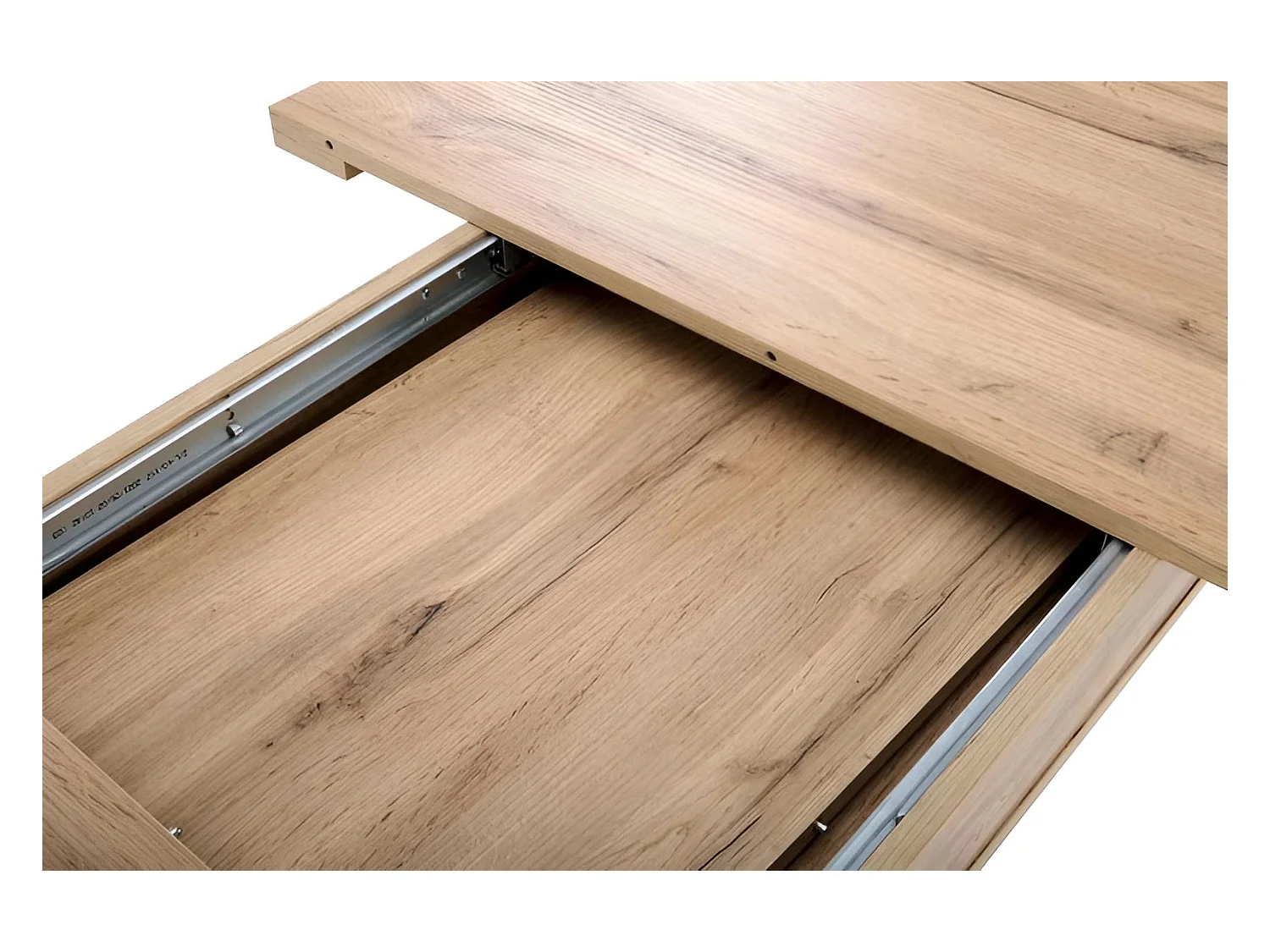 Esstisch Brandon (90x160-200)/Ausziehbar/Schwarz&Braun