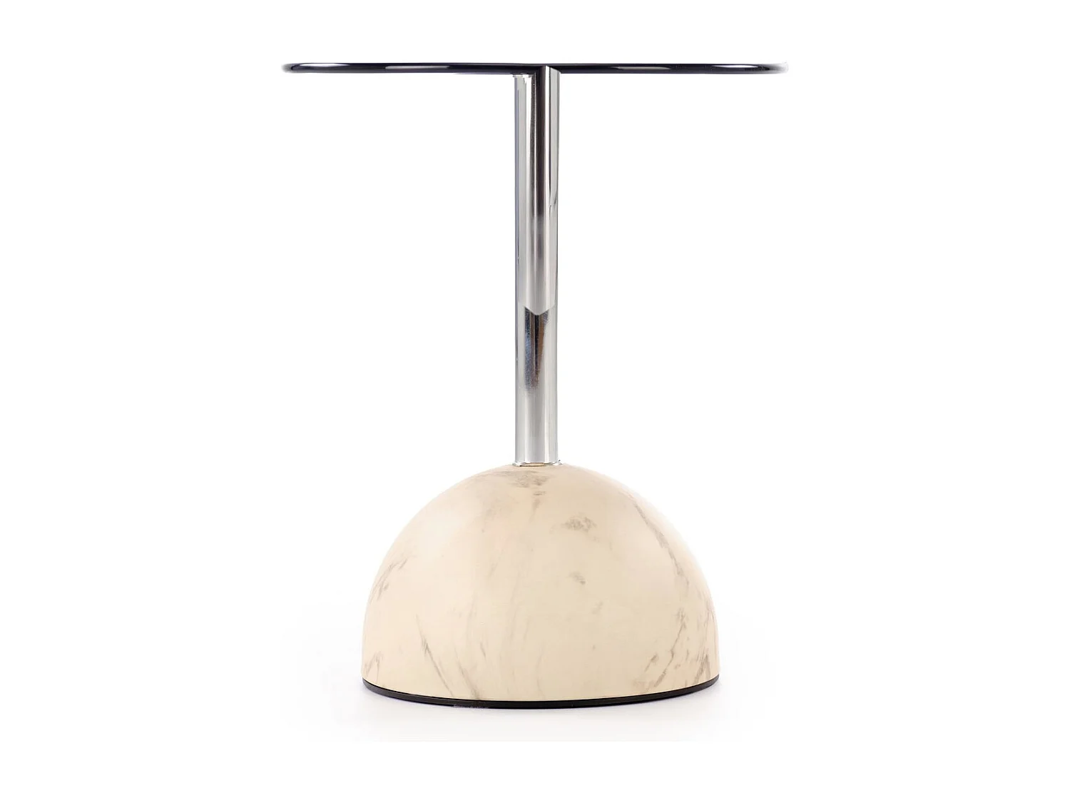 Beistelltisch Arriana/40x51/Glas/Braun