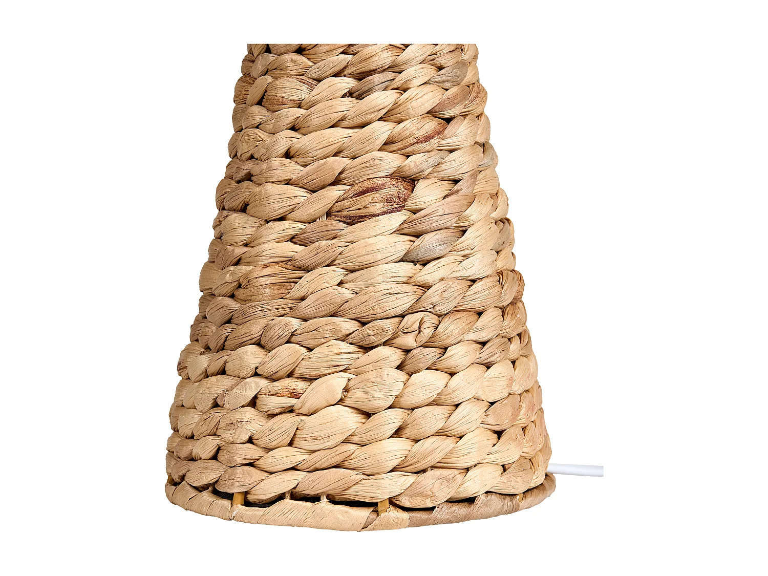 Lampe à poser ATRAI Fibre de jacinthe d'eau Naturel