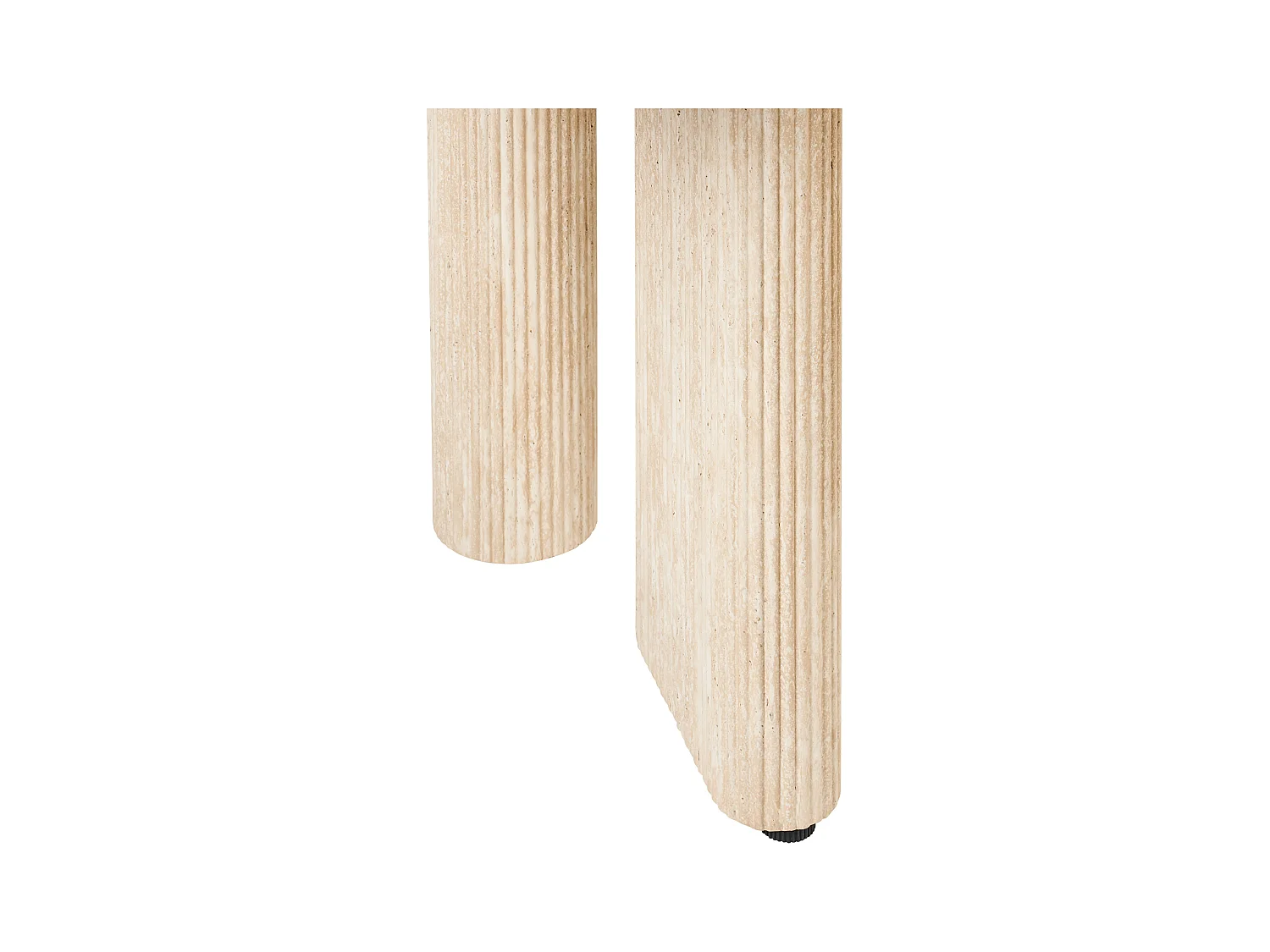 Table de repas BARROY Effet travertin 180 cm 90 cm