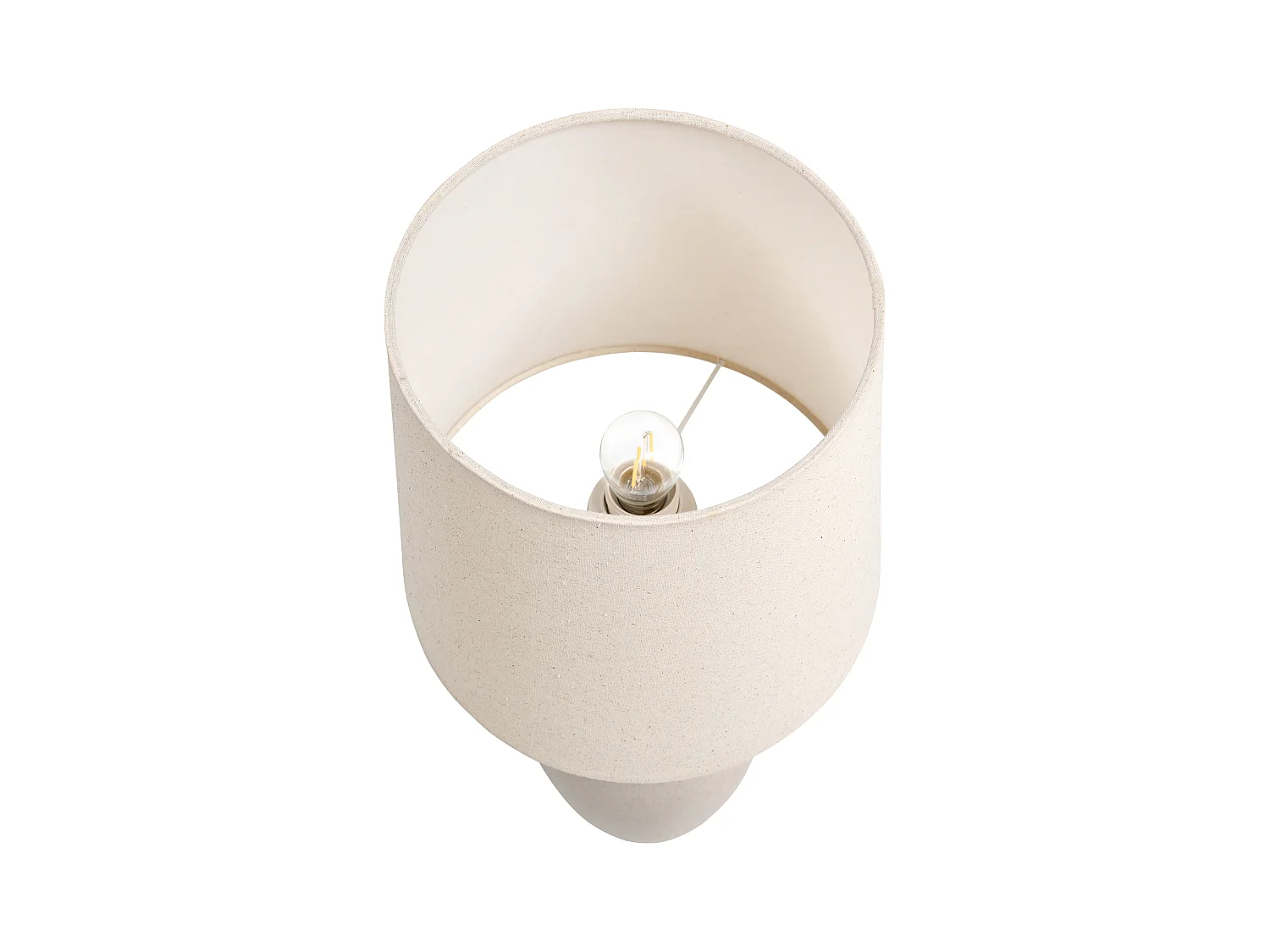 Lampe à poser DEDURU Céramique Beige