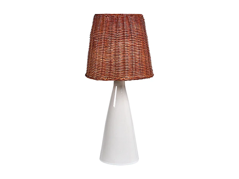 Lampe à poser MADURU Céramique Blanc