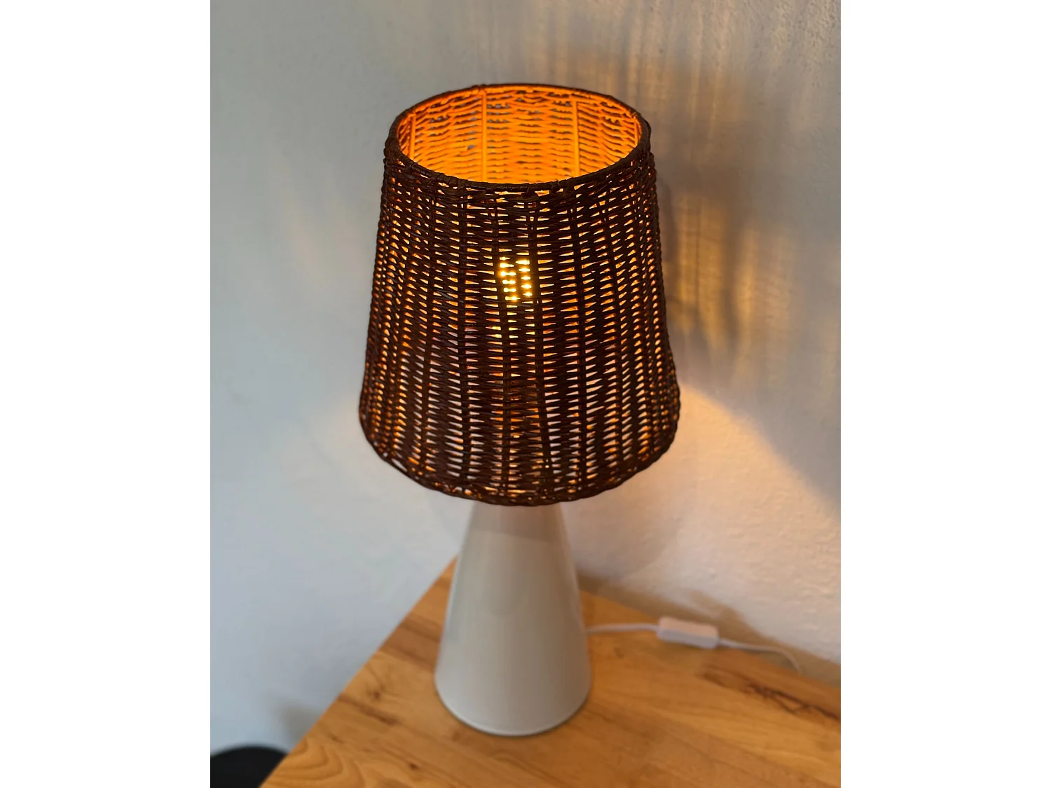 Lampe à poser MADURU Céramique Blanc