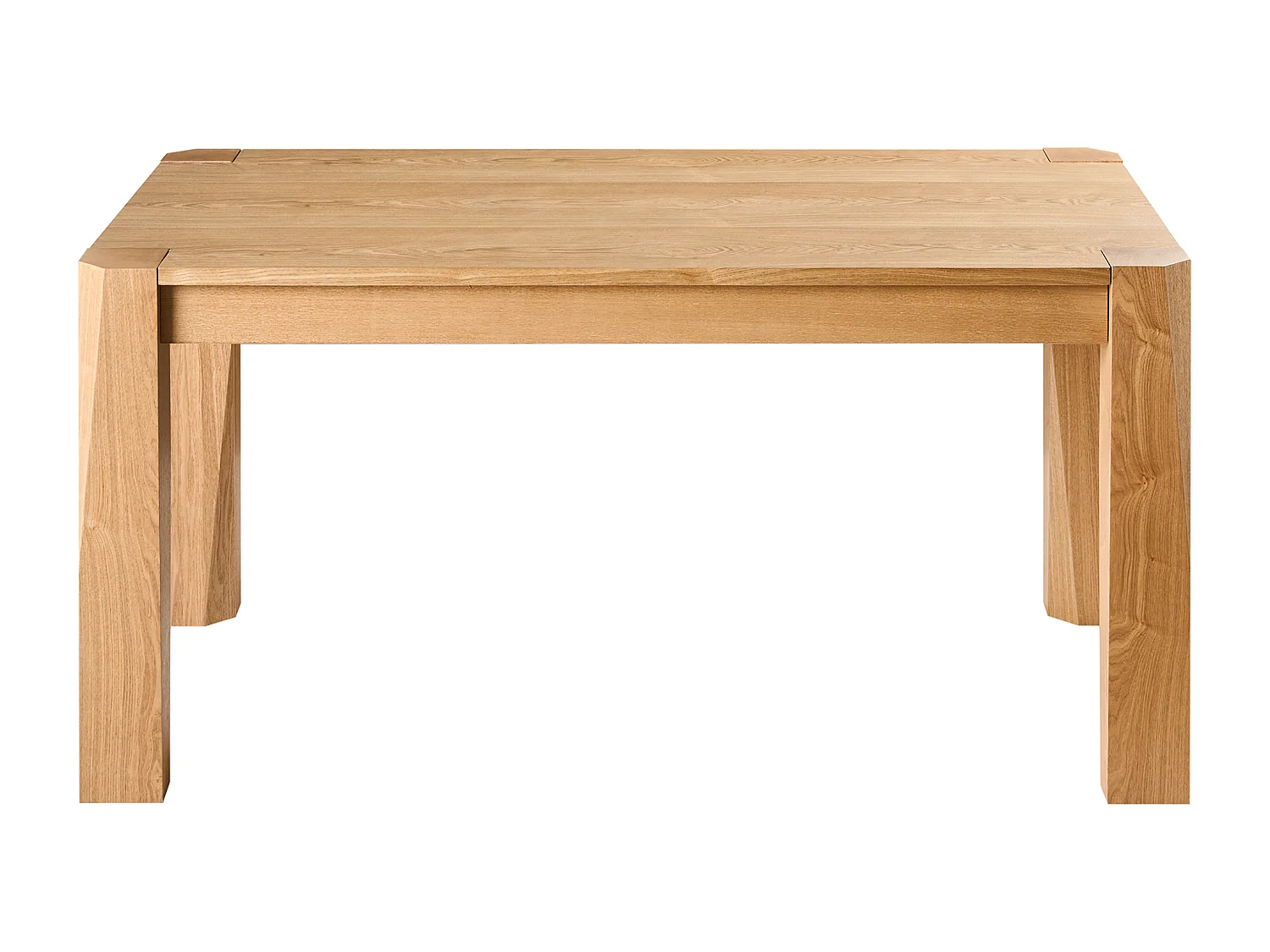 Table de salle à manger extensible MISSION Frêne clair 160/200 cm 90 cm