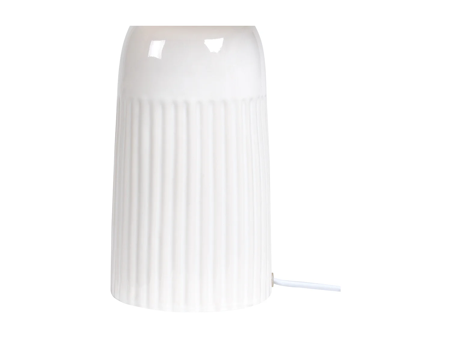 Lampe à poser SALIENTE Céramique Blanc cassé