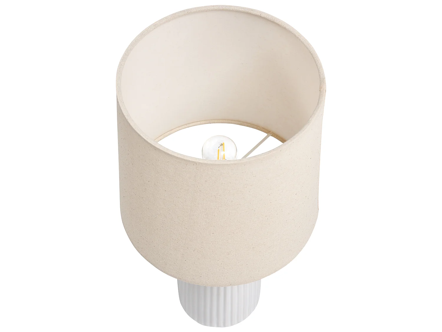 Table Lamp SALIENTE Ceramic Off-White